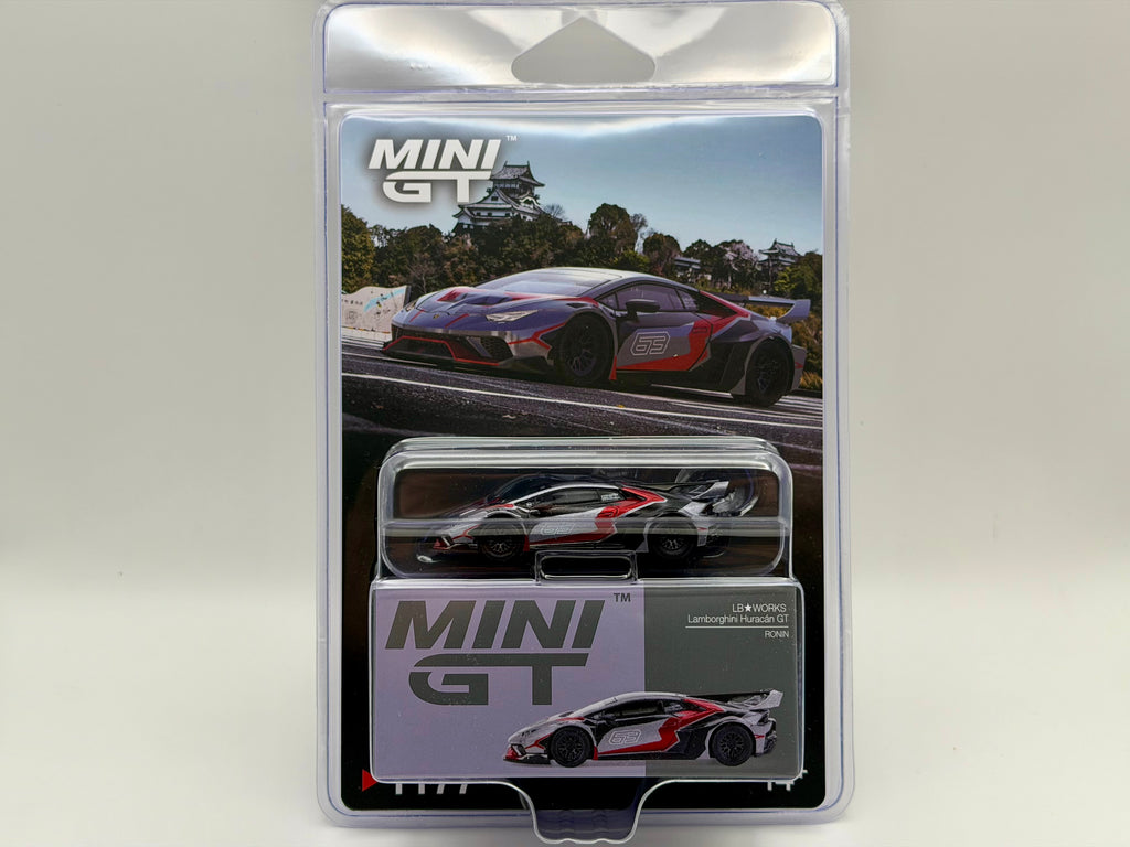 Mini GT 1:64 LB WORKS Lamborghini Huracán GT RONIN – Grey #1177