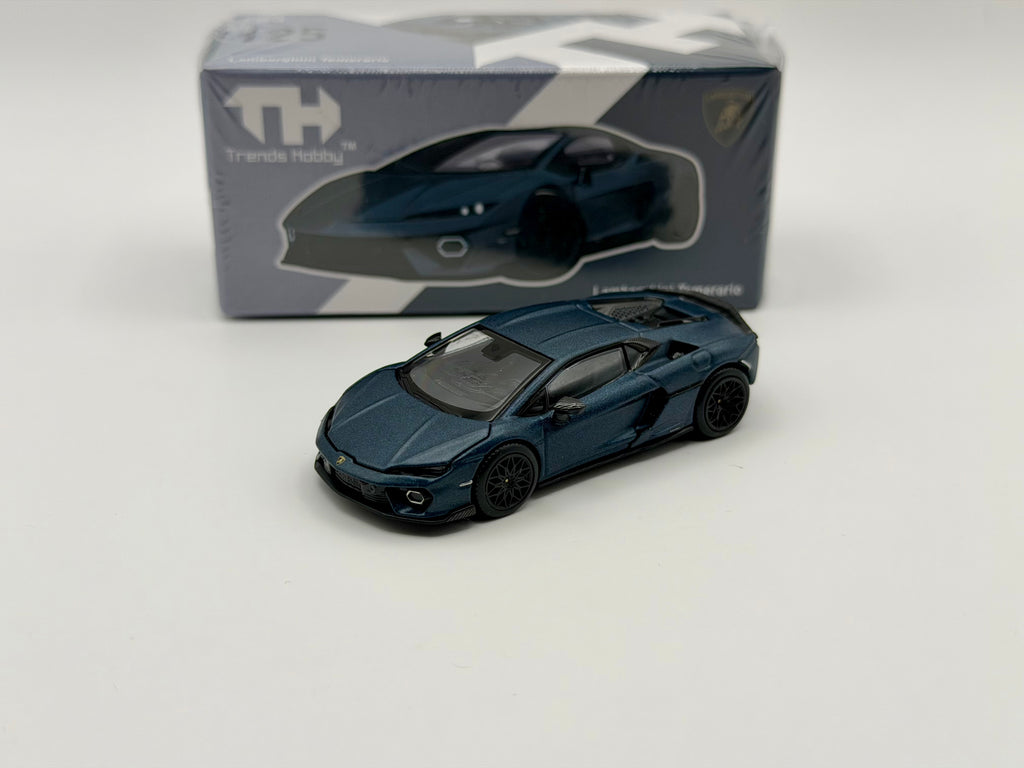 Trends Hobby 1:64 Lamborghini Temerario – Matte Blue