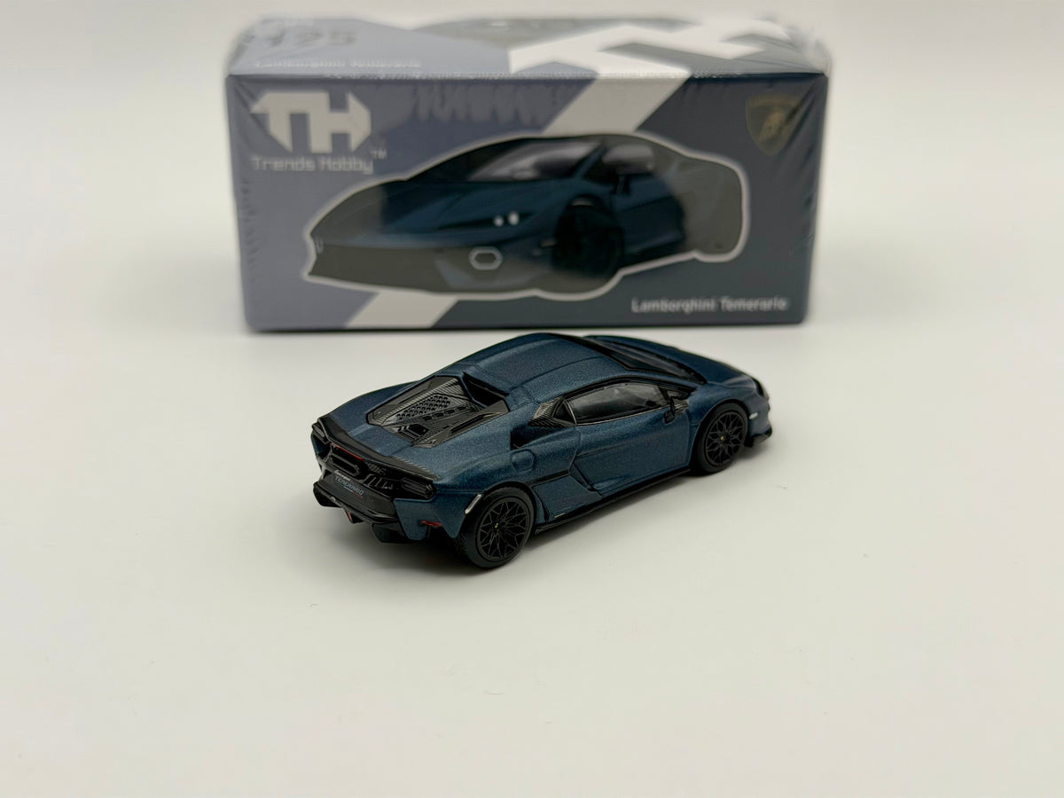 Trends Hobby 1:64 Lamborghini Temerario – Matte Blue