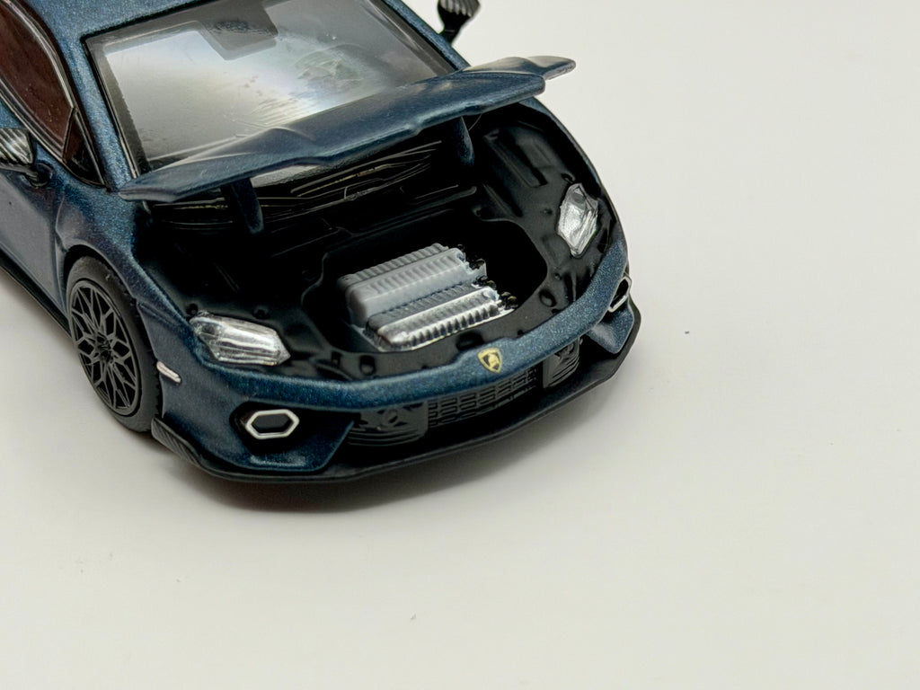 Trends Hobby 1:64 Lamborghini Temerario – Matte Blue