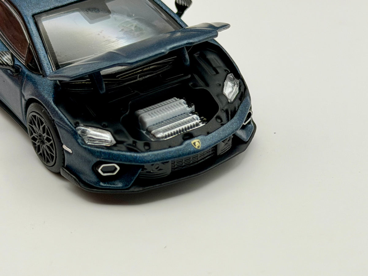 Trends Hobby 1:64 Lamborghini Temerario – Matte Blue