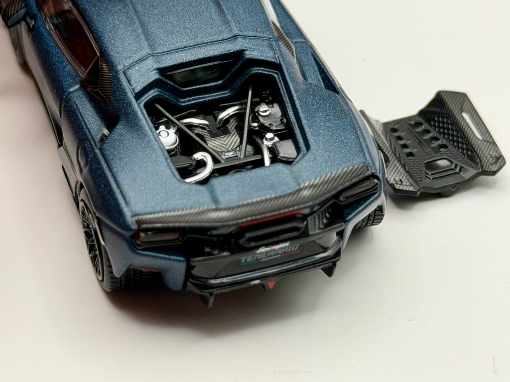 Trends Hobby 1:64 Lamborghini Temerario – Matte Blue