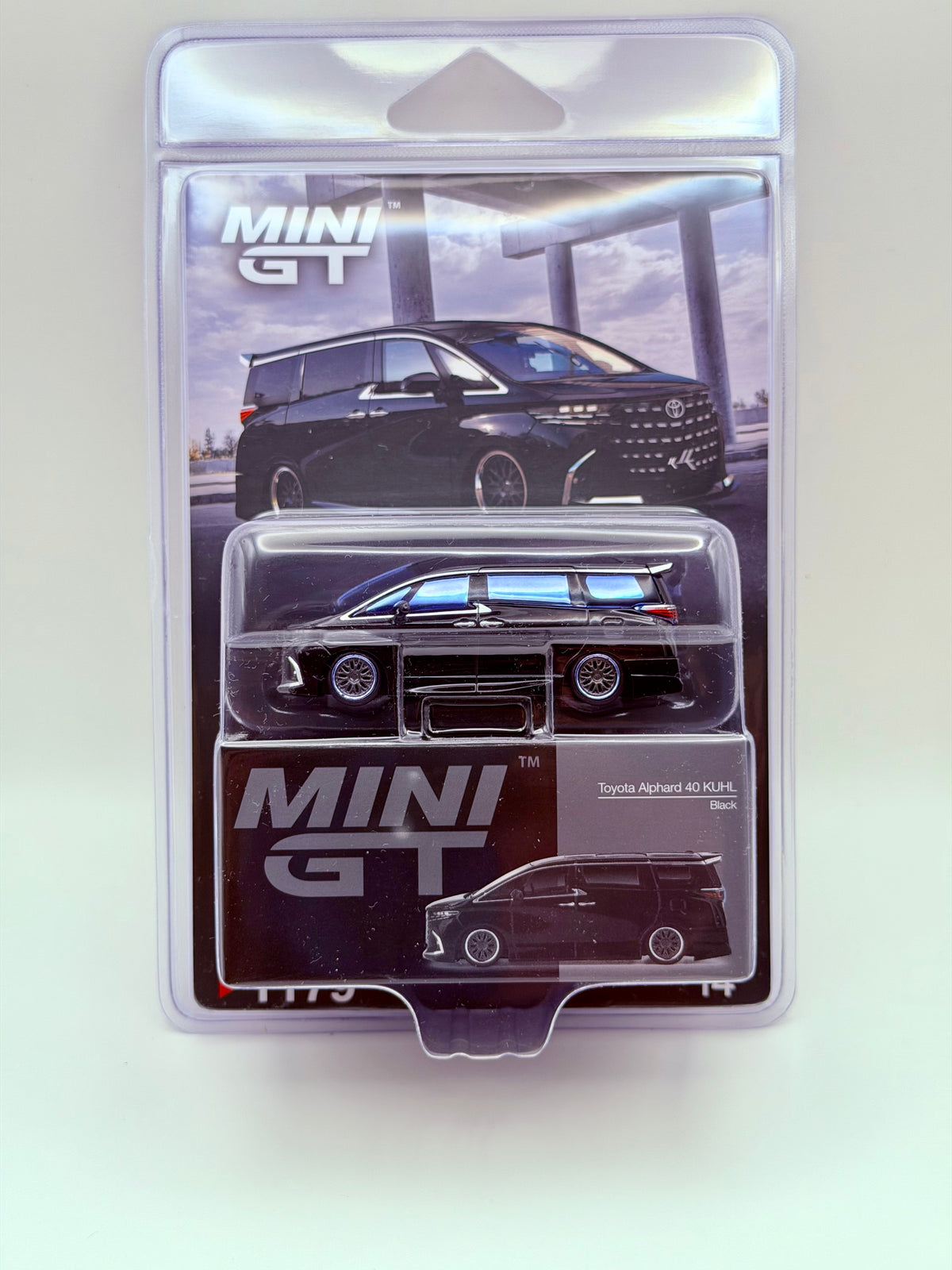 CHASE! Mini GT 1:64 Toyota Alphard 40 KUHL – Black #1179