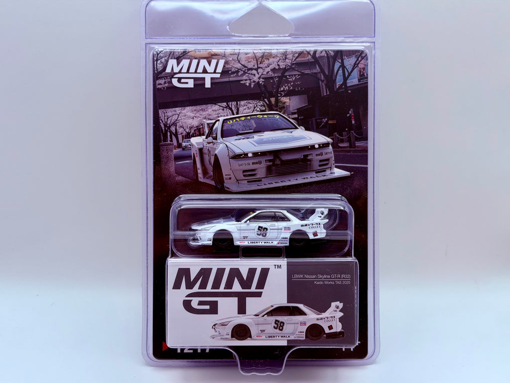 Mini GT 1:64 Nissan GT-R32 LB-Kaido Works TAS 2025 #1217