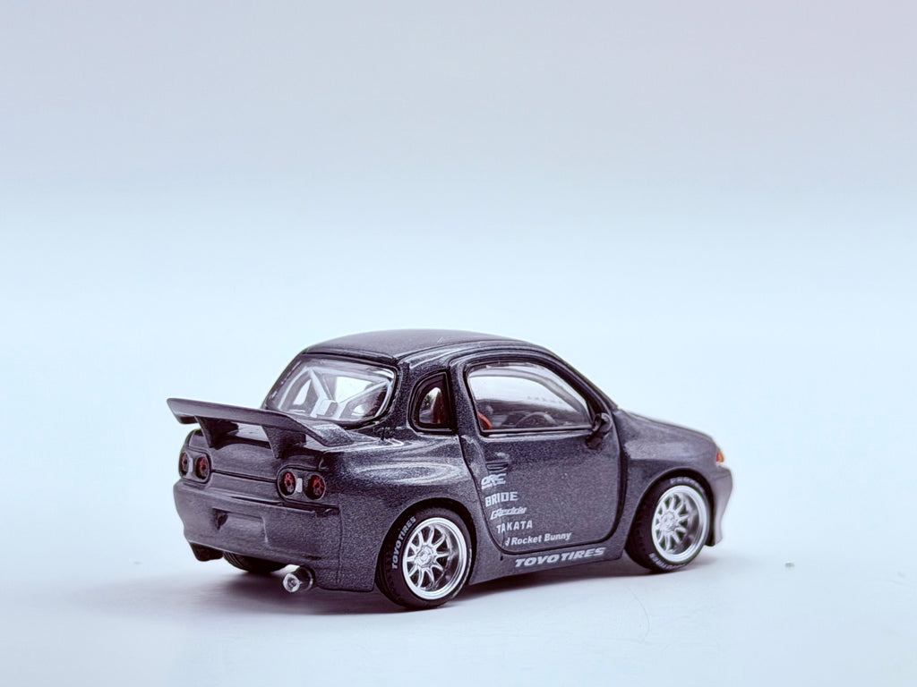 Pop Race 1:64 Pandem Pocket Bunny R32 Metal Gray Hong Kong Toy Car Salon 2026
