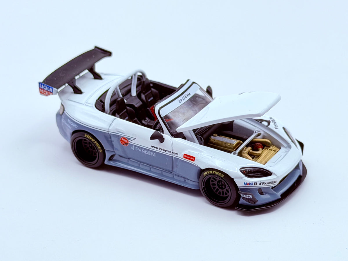 Pop Race 1:64 Pandem Honda S2000 White