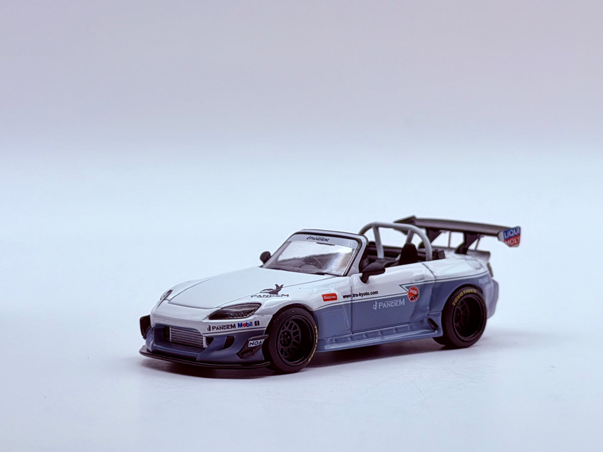 Pop Race 1:64 Pandem Honda S2000 White