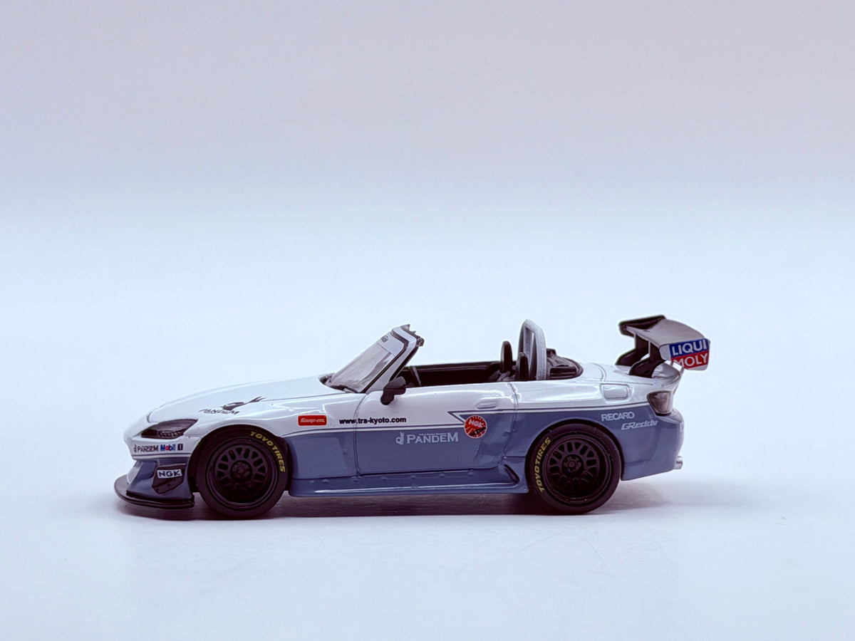 Pop Race 1:64 Pandem Honda S2000 White