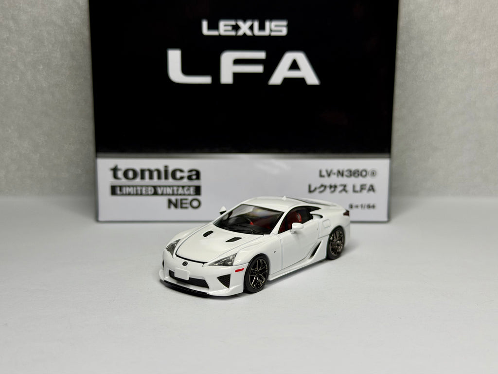 トミカ リミテッド ヴィンテージ NEO 1/64 LV-N360a レクサス LFA （白）