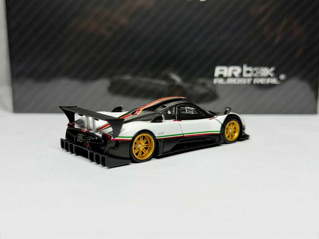 Almost Real 1:64 Pagani Zonda R White HEC 2026 Exclusive