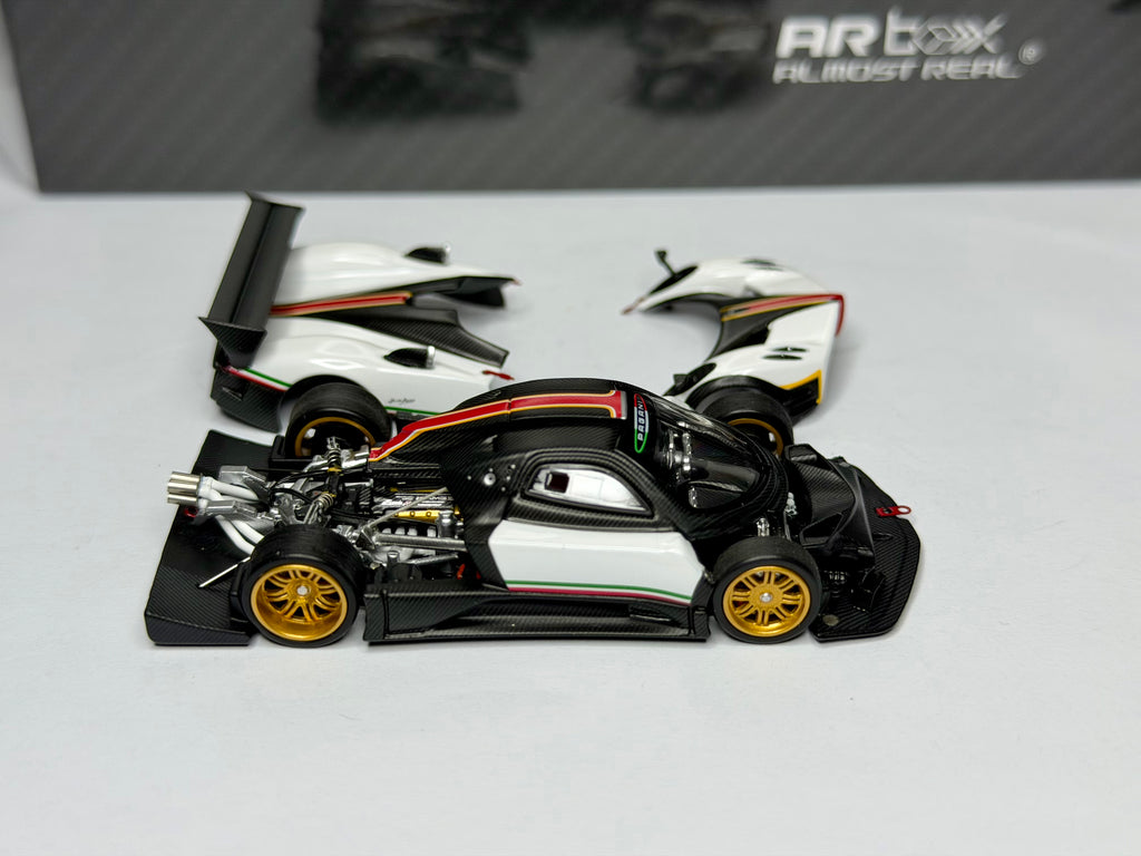Almost Real 1:64 Pagani Zonda R White HEC 2026 Exclusive