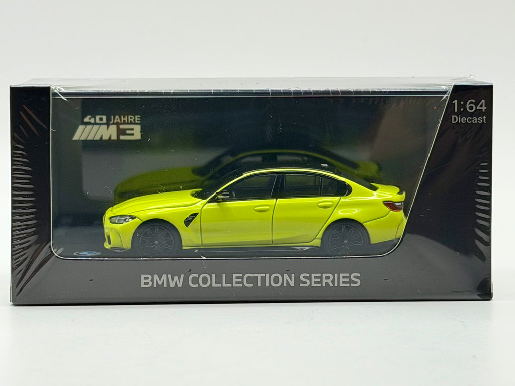 Almost Real 1:64 BMW M3 G80(Sao Paulo Yellow/Java Green/Twilight Purple)