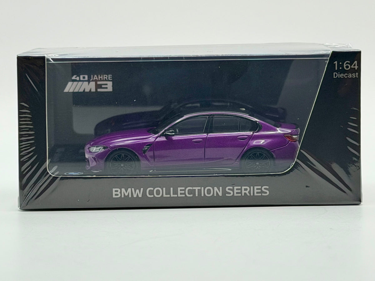 Almost Real 1:64 BMW M3 G80(Sao Paulo Yellow/Java Green/Twilight Purple)