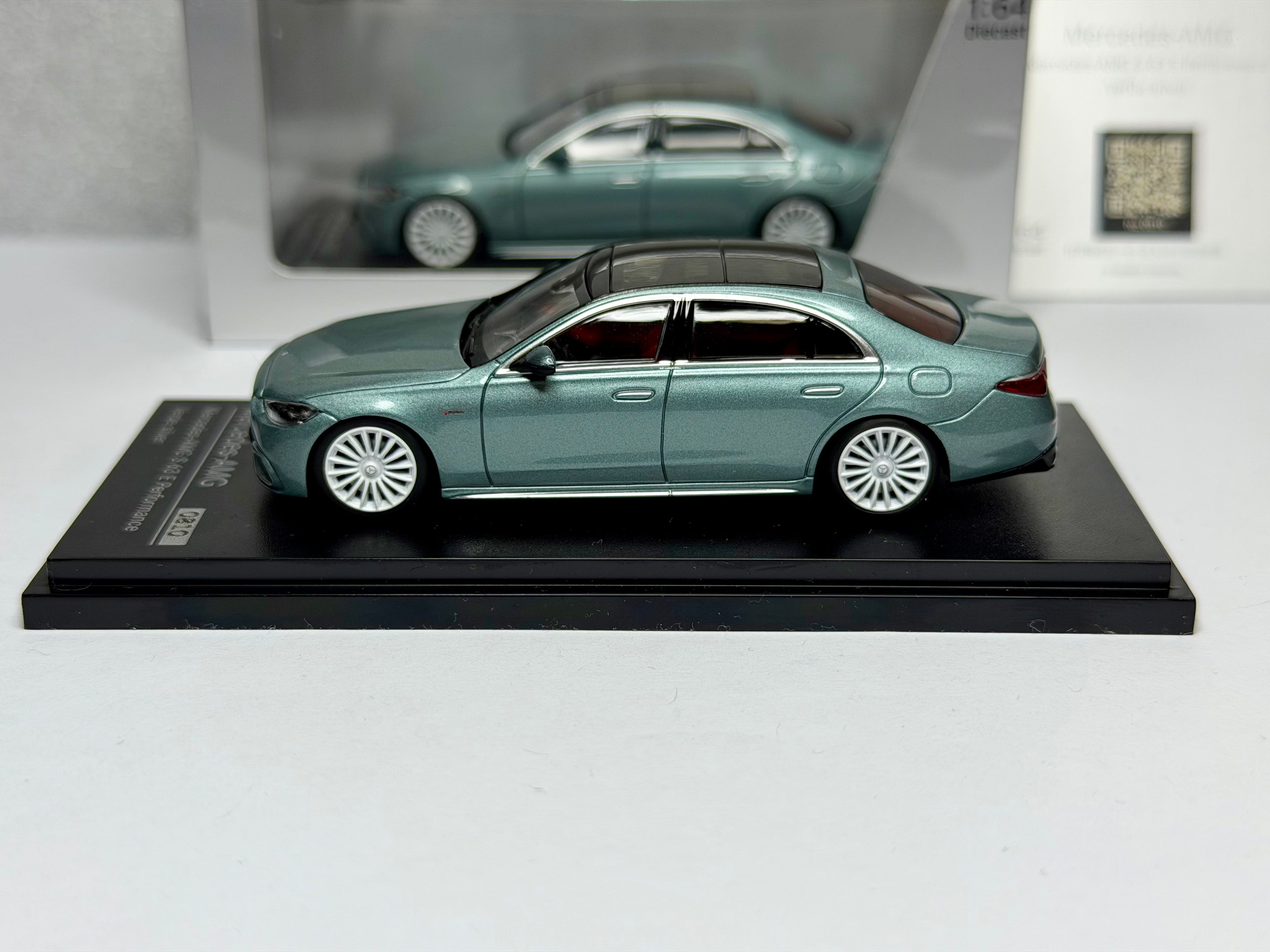 Almost Real 1:64 Mercedes-Benz S63 E AMG Verder Silver GT Show 2026 Exclusive