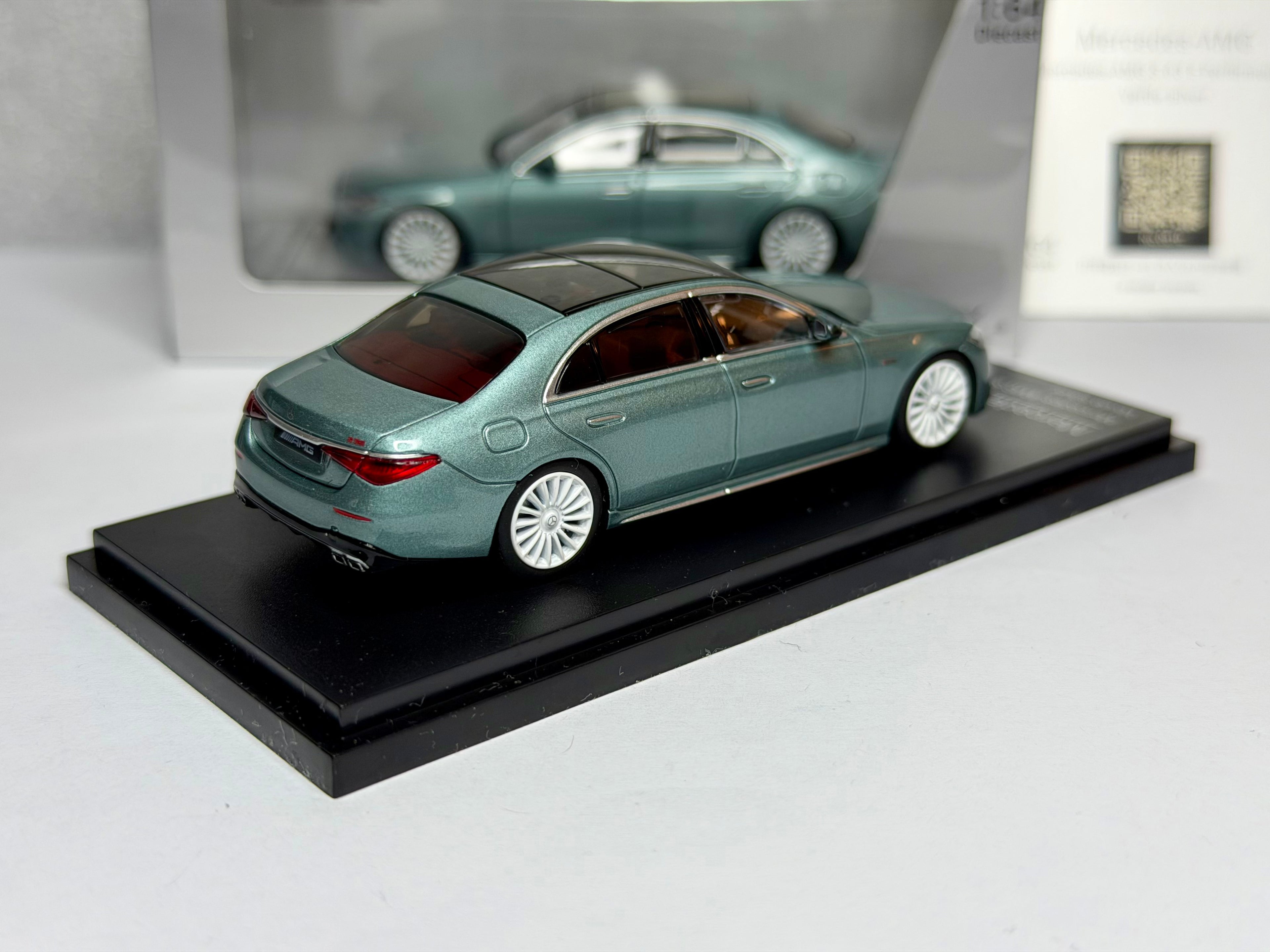 Almost Real 1:64 Mercedes-Benz S63 E AMG Verder Silver GT Show 2026 Exclusive