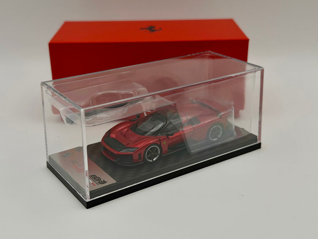 CHASE! BBR X Almost Real 1:64 Ferrari F80 Rosso Supercar Full-Open HEC 2026 Event Exclusive