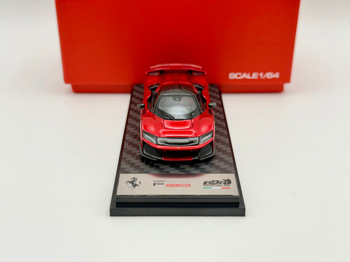 CHASE! BBR X Almost Real 1:64 Ferrari F80 Rosso Supercar Full-Open HEC 2026 Event Exclusive