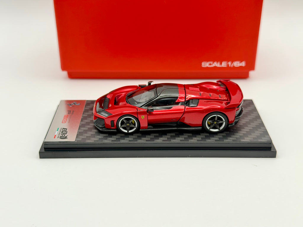 CHASE! BBR X Almost Real 1:64 Ferrari F80 Rosso Supercar Full-Open HEC 2026 Event Exclusive