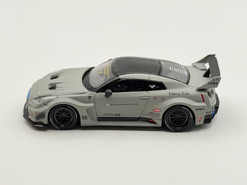 Mini GT 1:64 NISSAN LB-Silhouette WORKS GT 35GT-RR Ver.1 – Matt Grey #1248