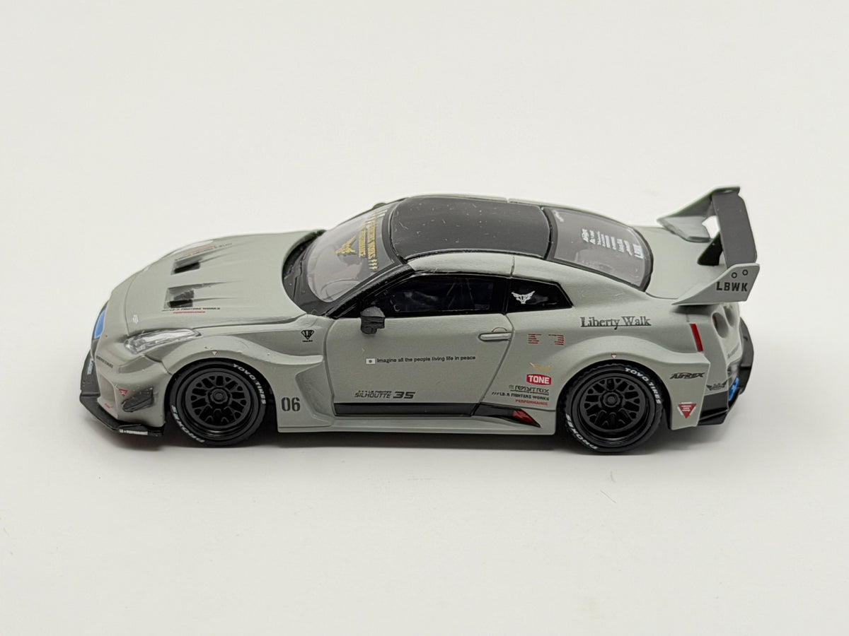 Mini GT 1:64 NISSAN LB-Silhouette WORKS GT 35GT-RR Ver.1 – Matt Grey #1248