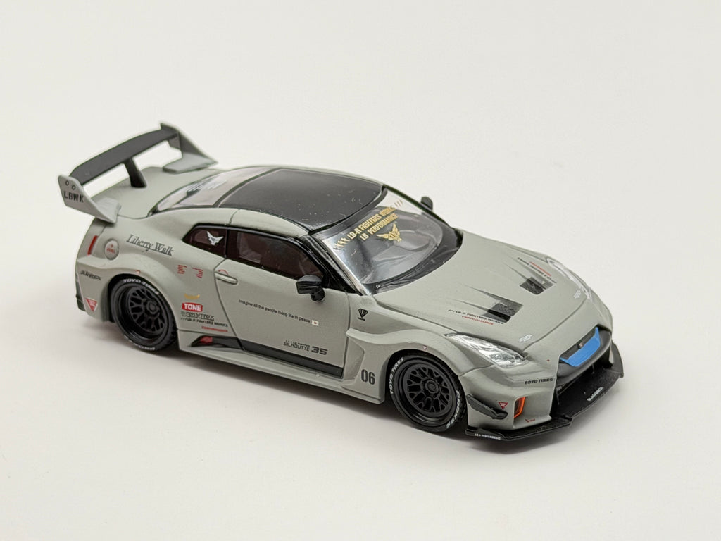 Mini GT 1:64 NISSAN LB-Silhouette WORKS GT 35GT-RR Ver.1 – Matt Grey #1248