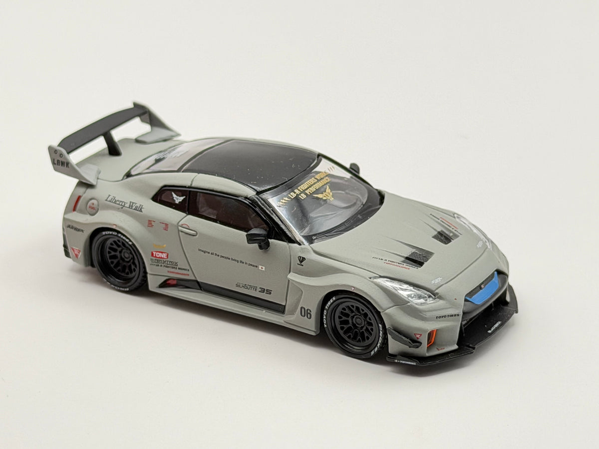 Mini GT 1:64 NISSAN LB-Silhouette WORKS GT 35GT-RR Ver.1 – Matt Grey #1248