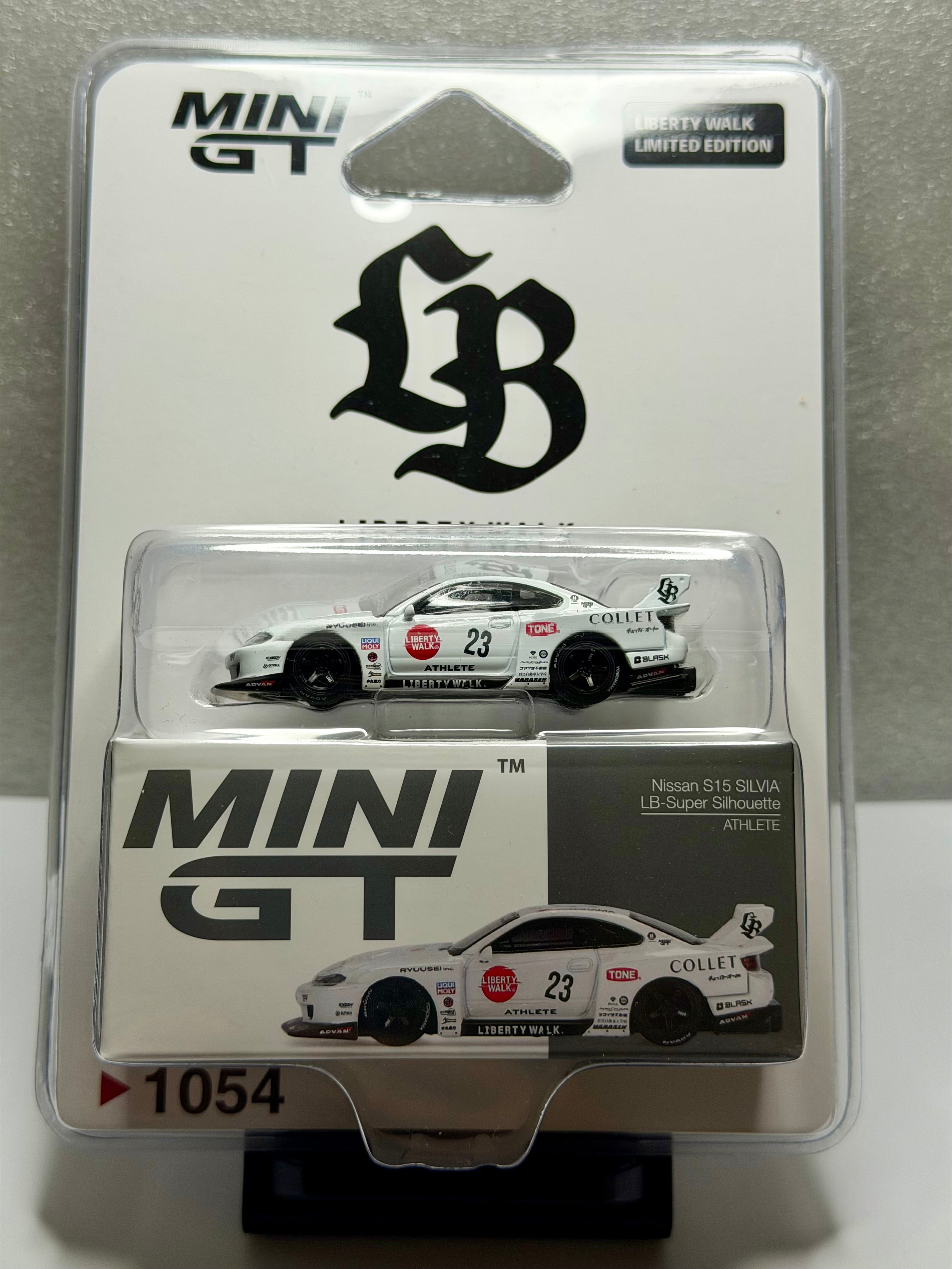 Mini GT 1:64 日産 LB-スーパーシルエット S15 シルビア アスリート LB ブリスター #1054