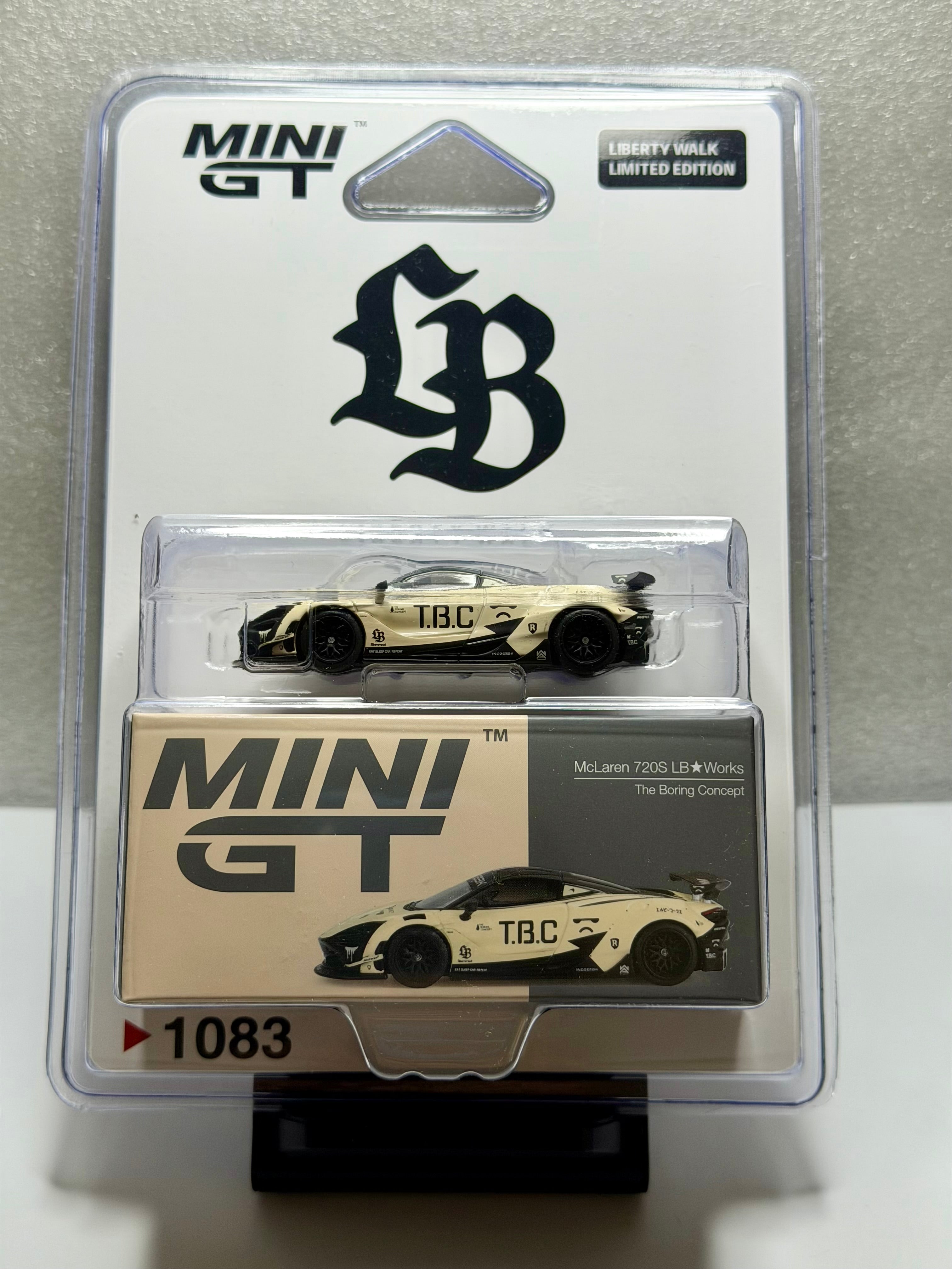 Mini GT 1/64 ザ・ボーリングコンセプト リバティーウォーク マクラーレン 720S LB ブリスター #1083