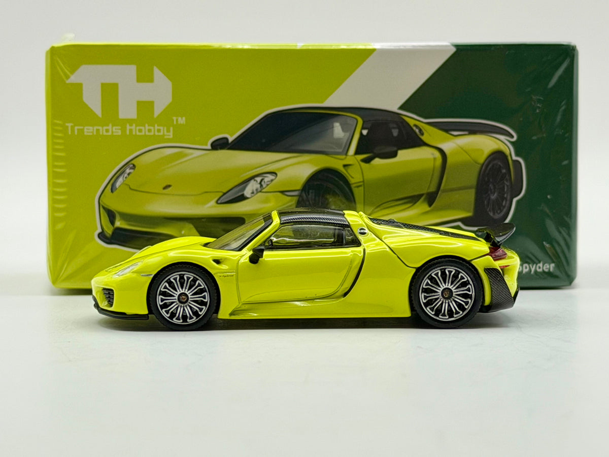 Trends Hobby 1:64 Porsche 918 Spyder – Acid Green 241086(A)