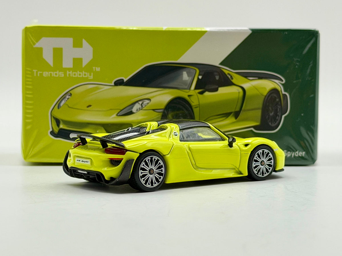 Trends Hobby 1:64 Porsche 918 Spyder – Acid Green 241086(A)