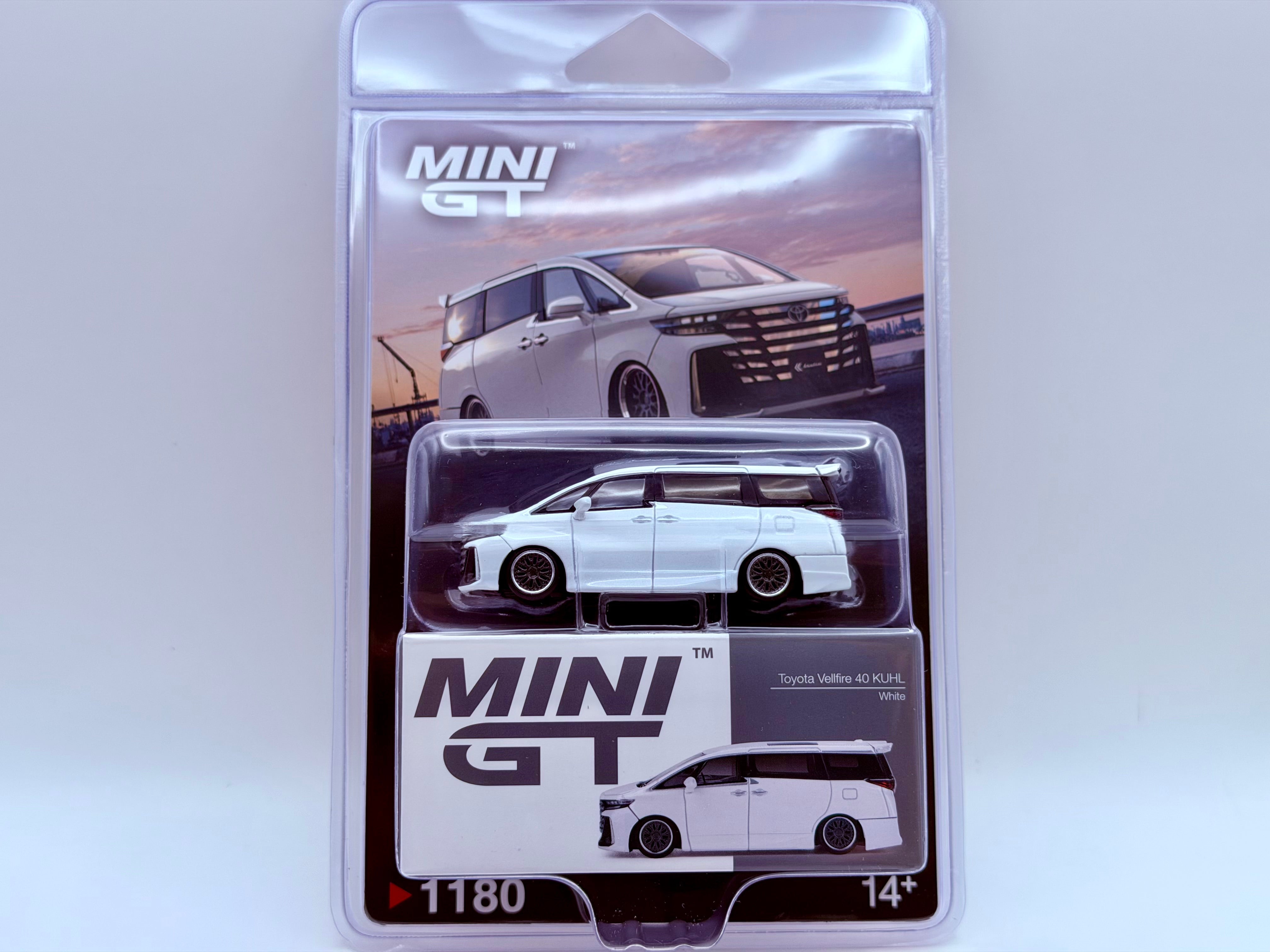 Toyota Alphard 40 KUHL White 1:64 | Mini GT #1180 – LMTF_Diecast