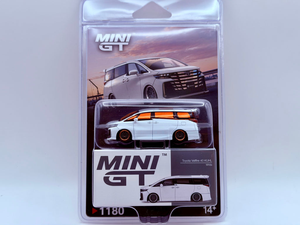 CHASE! Mini GT 1:64 Toyota Alphard 40 KUHL White #1180