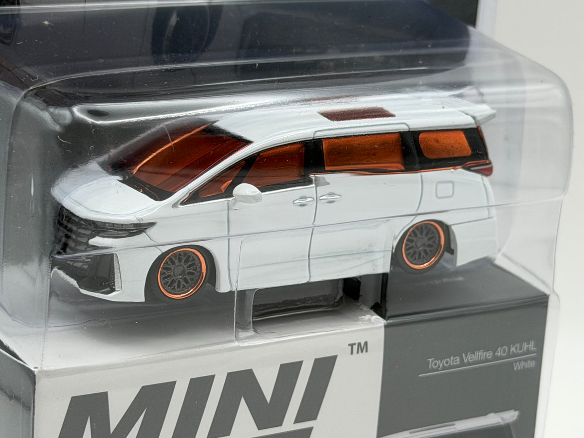 CHASE! Mini GT 1:64 Toyota Alphard 40 KUHL White #1180