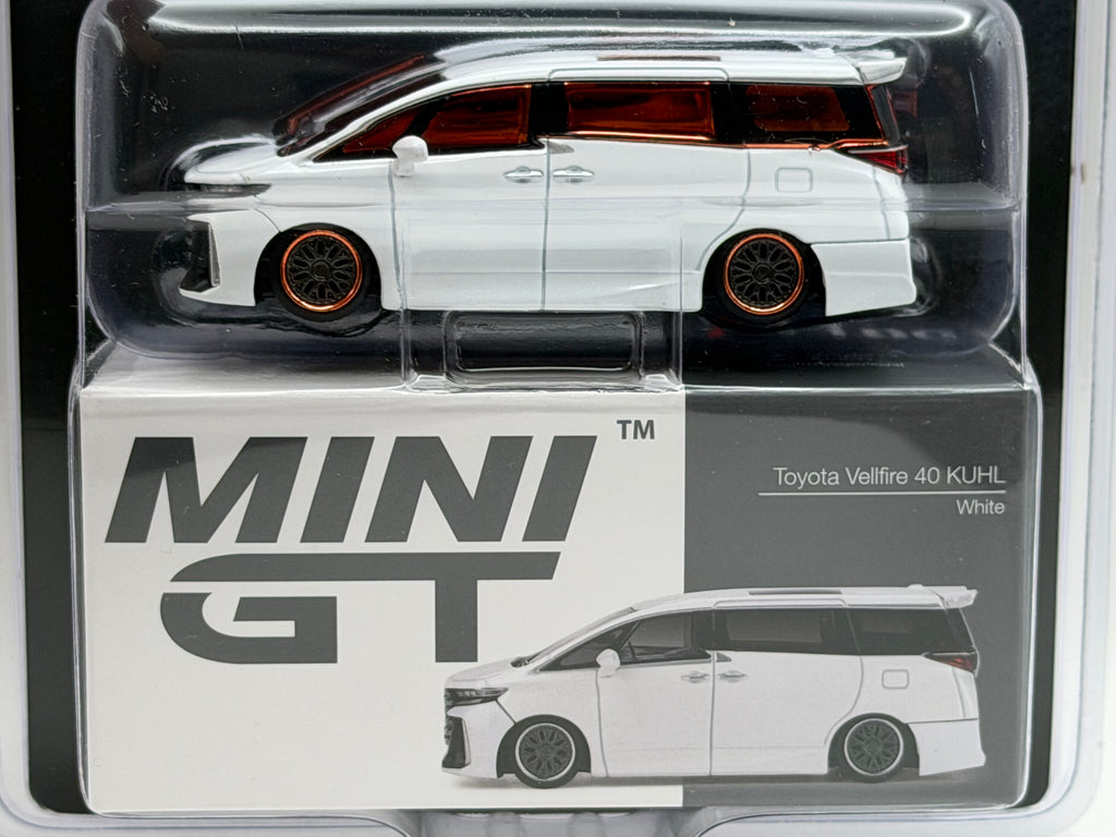 CHASE! Mini GT 1:64 Toyota Alphard 40 KUHL White #1180