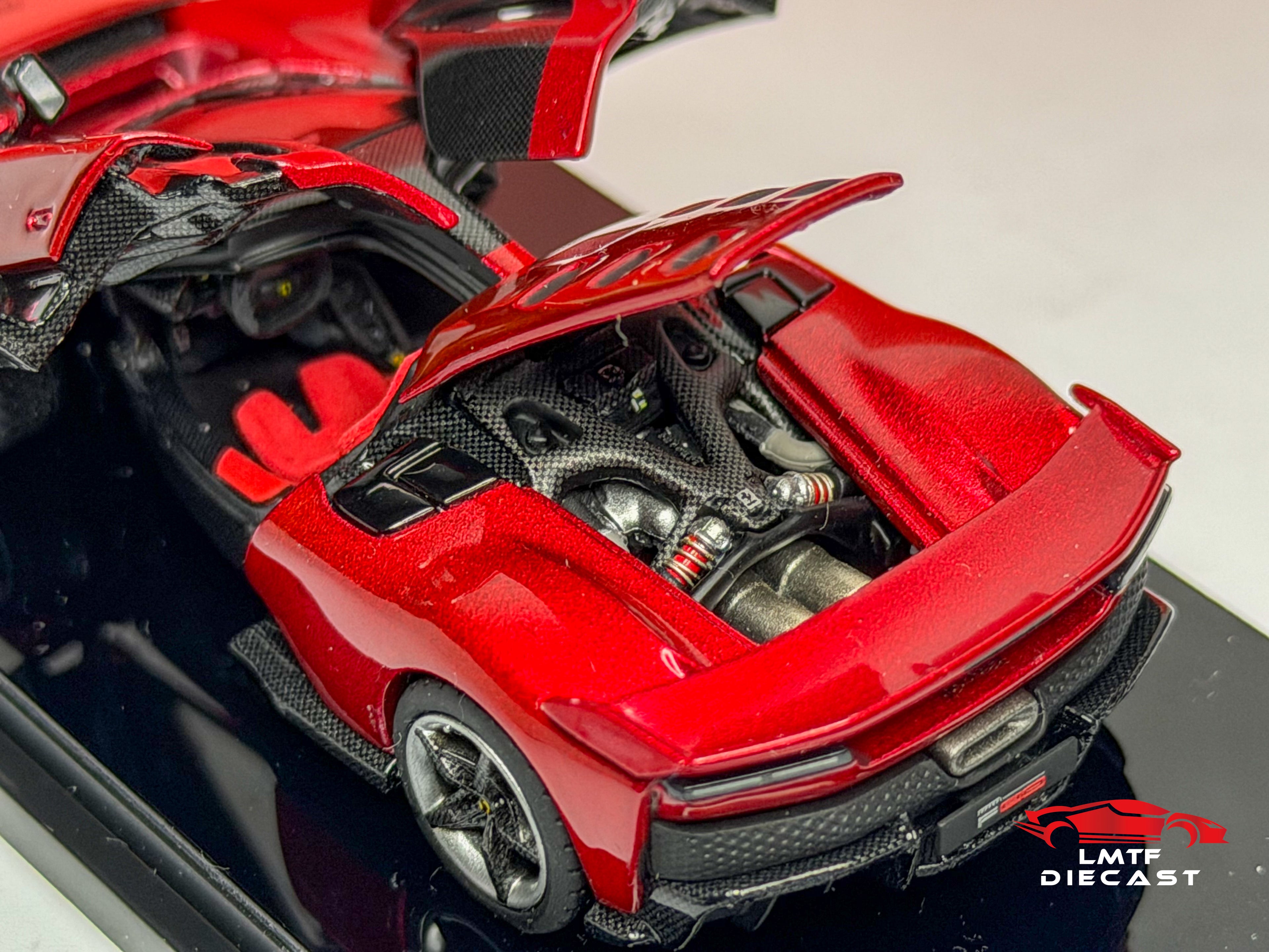 BBR X Almost Real 1:64 フェラーリ F80 ロッソ スーパーカー フルオープン HEC 2026 イベント限定