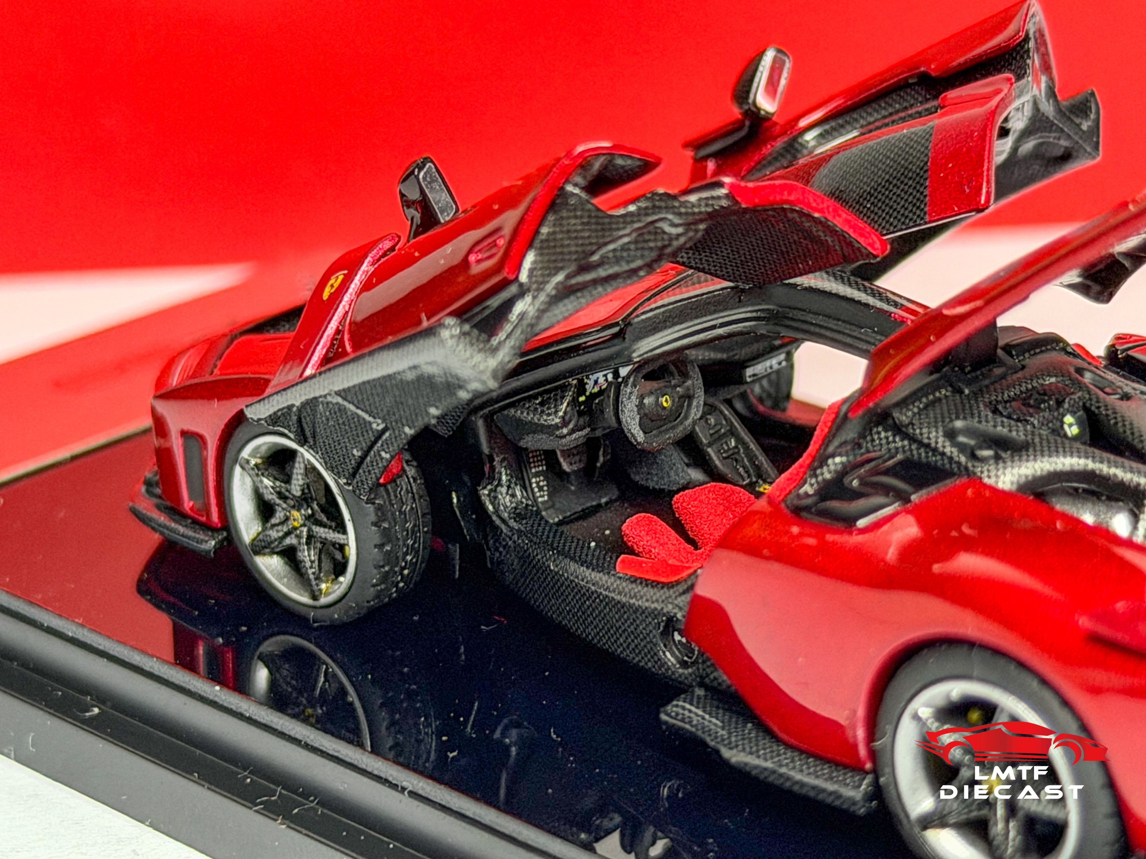 BBR X Almost Real 1:64 フェラーリ F80 ロッソ スーパーカー フルオープン HEC 2026 イベント限定