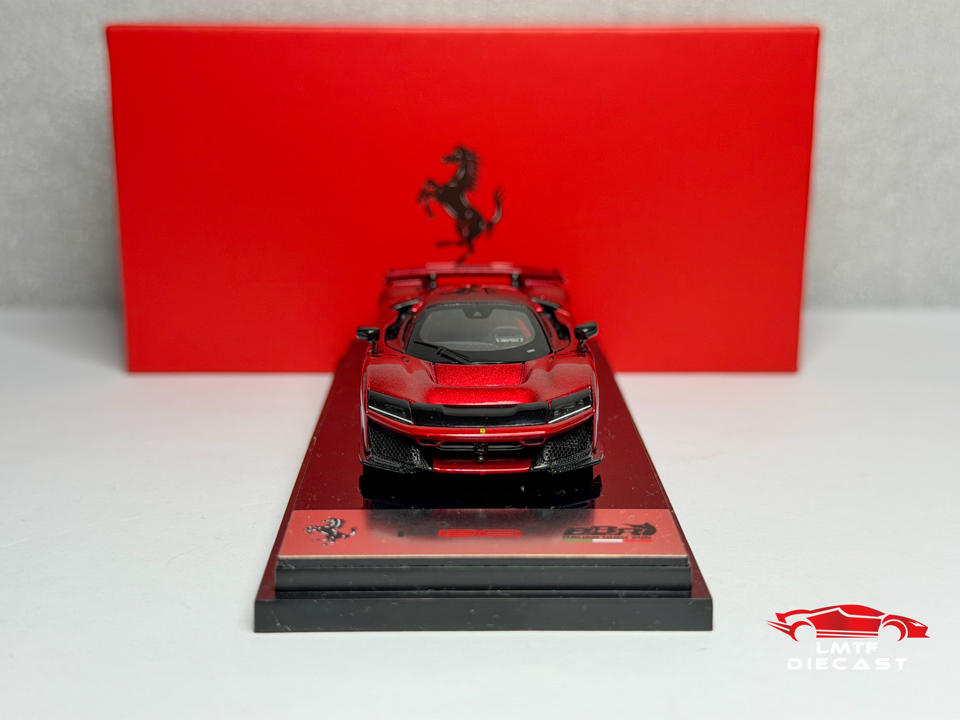 BBR X Almost Real 1:64 フェラーリ F80 ロッソ スーパーカー フルオープン HEC 2026 イベント限定