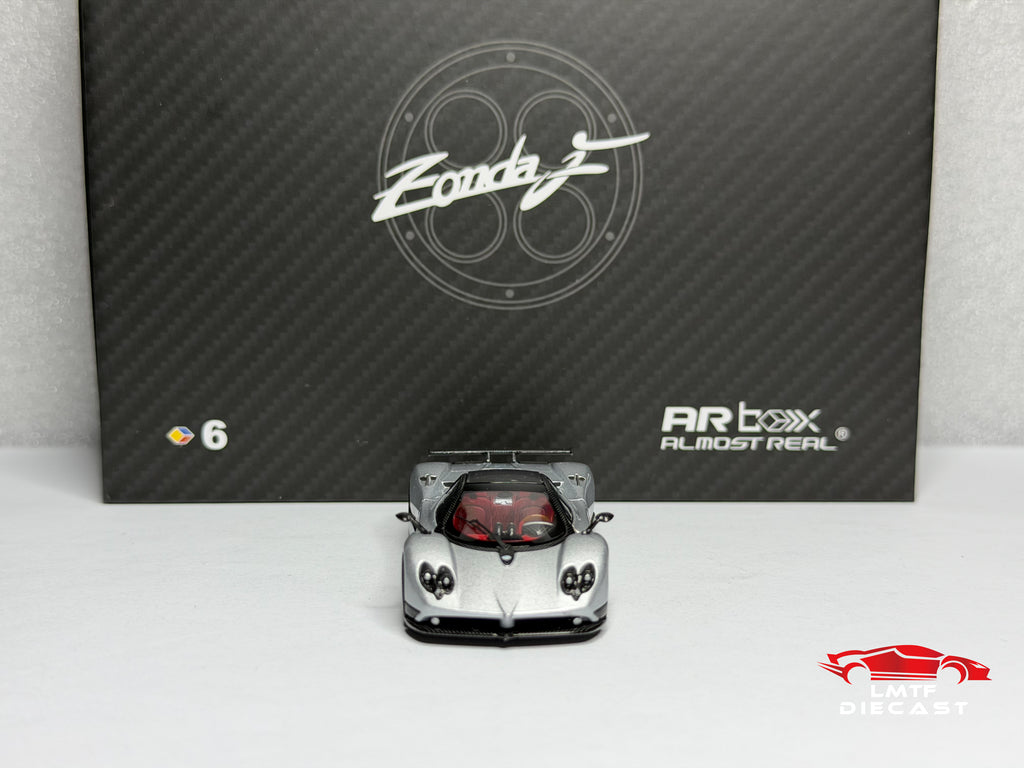Almost Real 1:64 Pagani Zonda F Grigio Mercurio 2005
