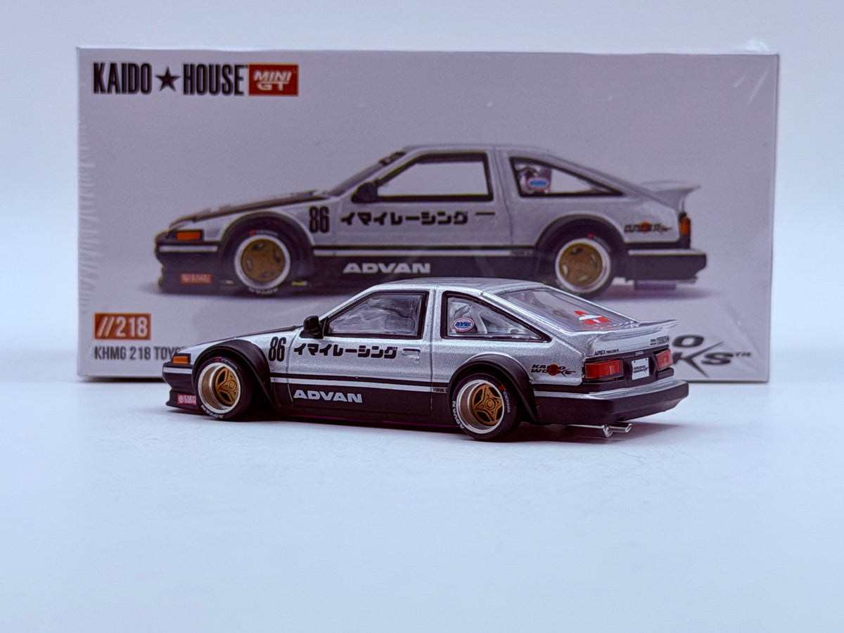 Mini GT x Kaido House 1:64 Toyota AE86 Sprinter Trueno Kaido Street V2 #218