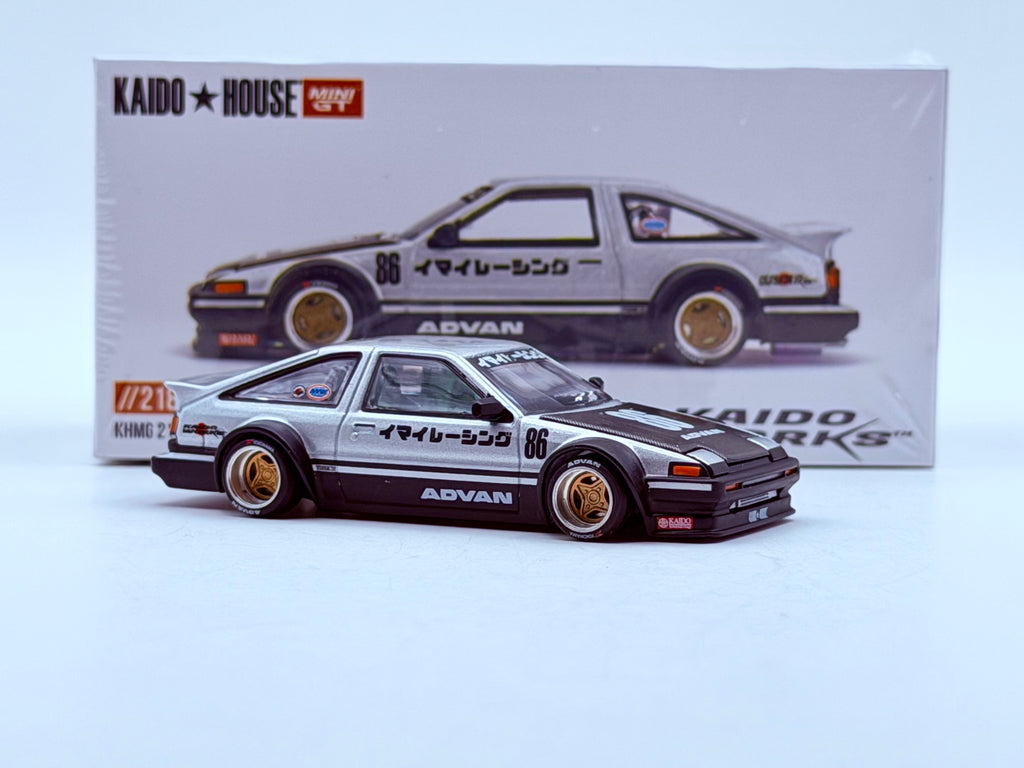Mini GT x Kaido House 1:64 Toyota AE86 Sprinter Trueno Kaido Street V2 #218