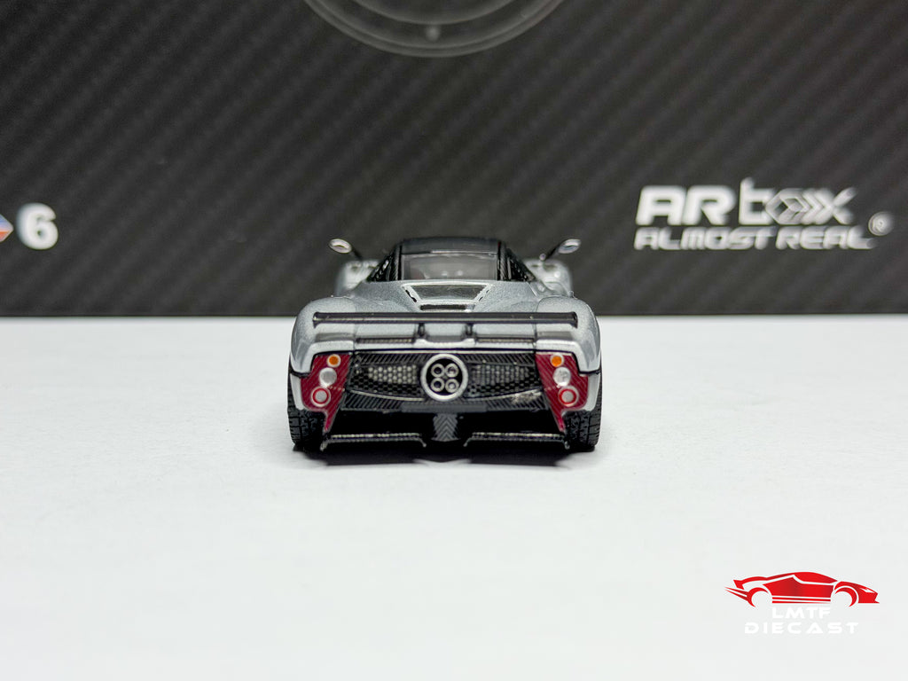 Almost Real 1:64 Pagani Zonda F Grigio Mercurio 2005