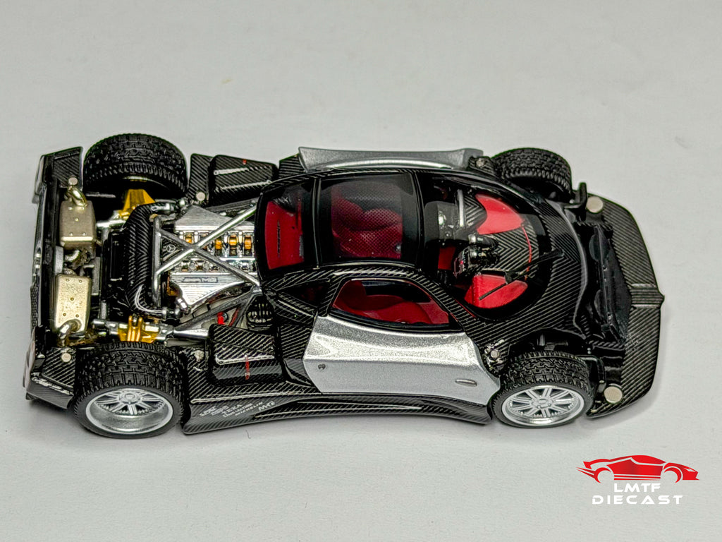 Almost Real 1:64 Pagani Zonda F Grigio Mercurio 2005