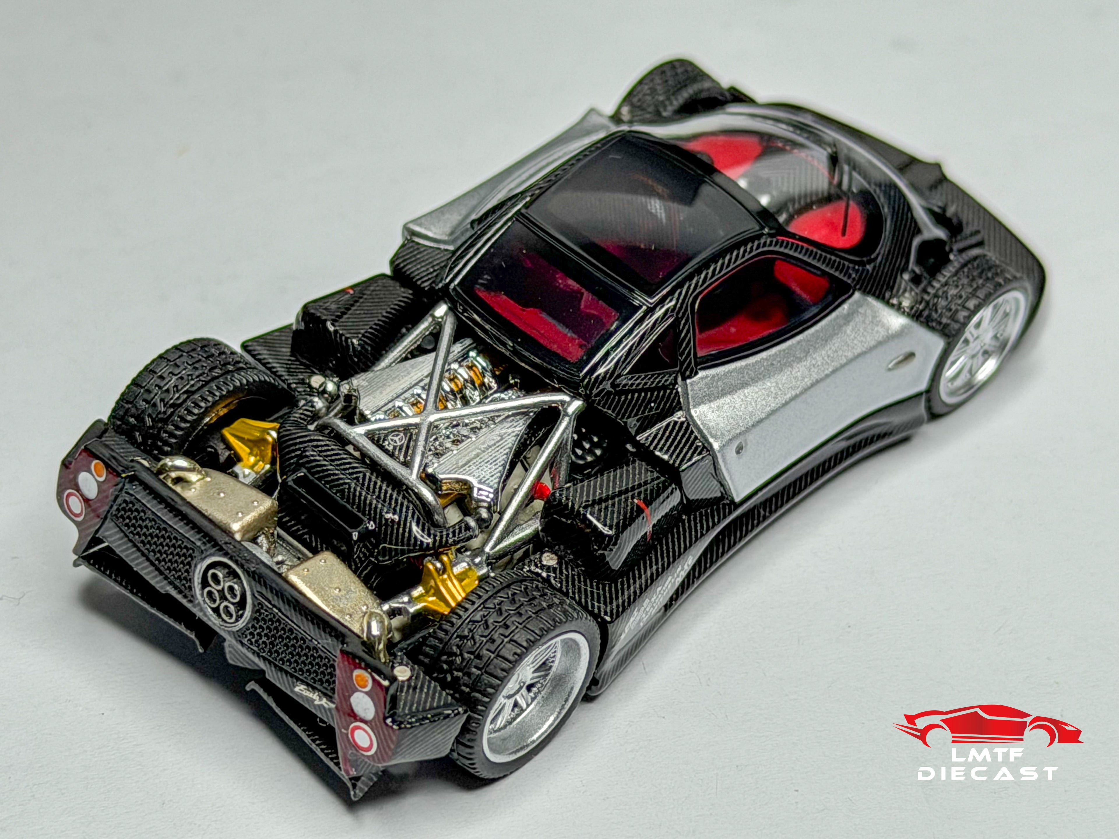 Almost Real 1:64 Pagani Zonda F Grigio Mercurio 2005
