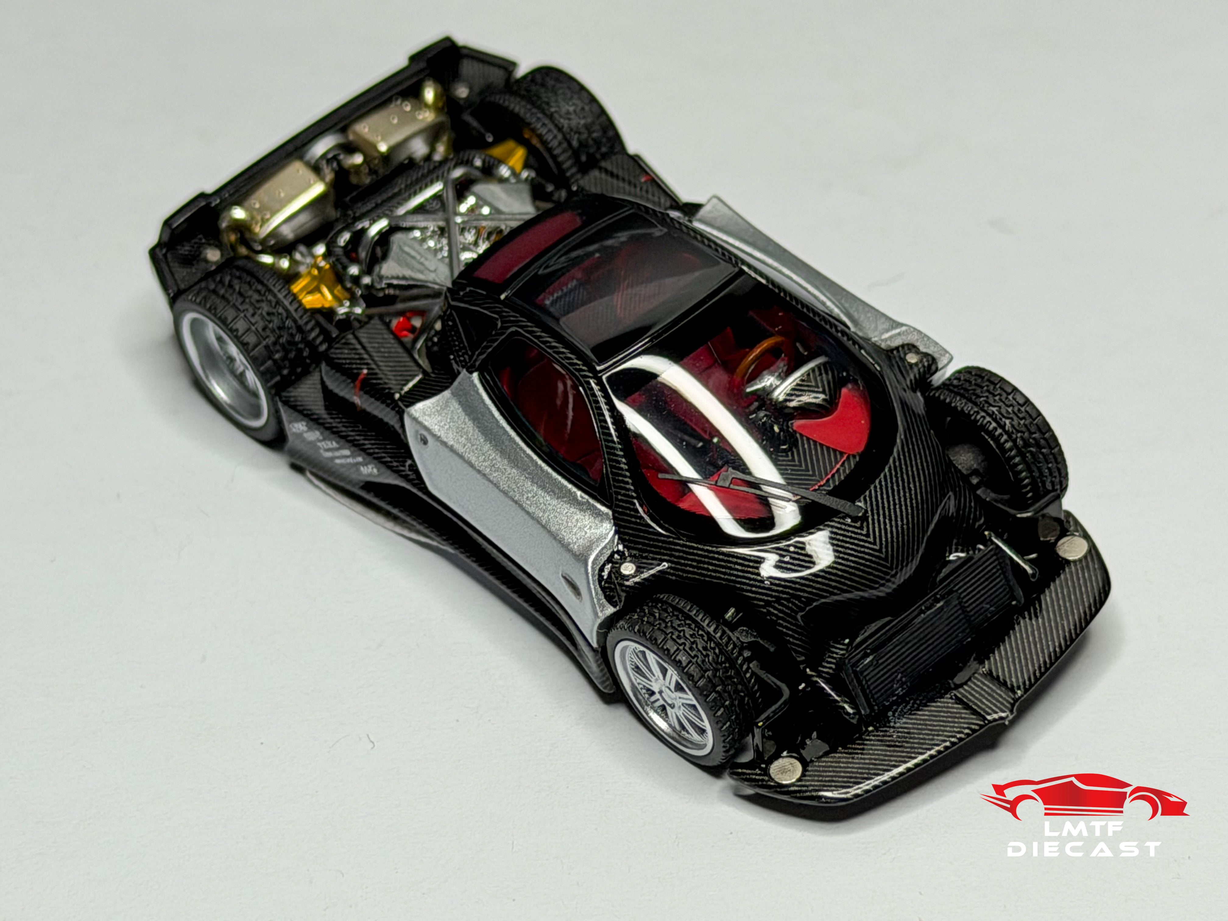 Almost Real 1:64 Pagani Zonda F Grigio Mercurio 2005 | LMTF