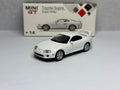 Mini GT 1/64 トヨタ スープラ スーパーホワイト 右ハンドル 海外パッケージ #14 開封済み