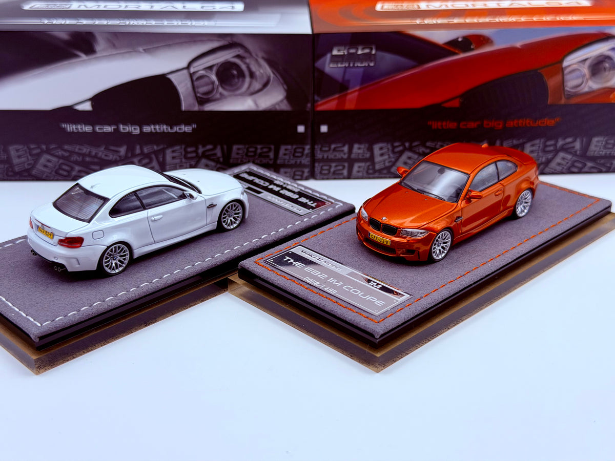 Mortal 1:64 BMW 1M Coupe(Orange/White)