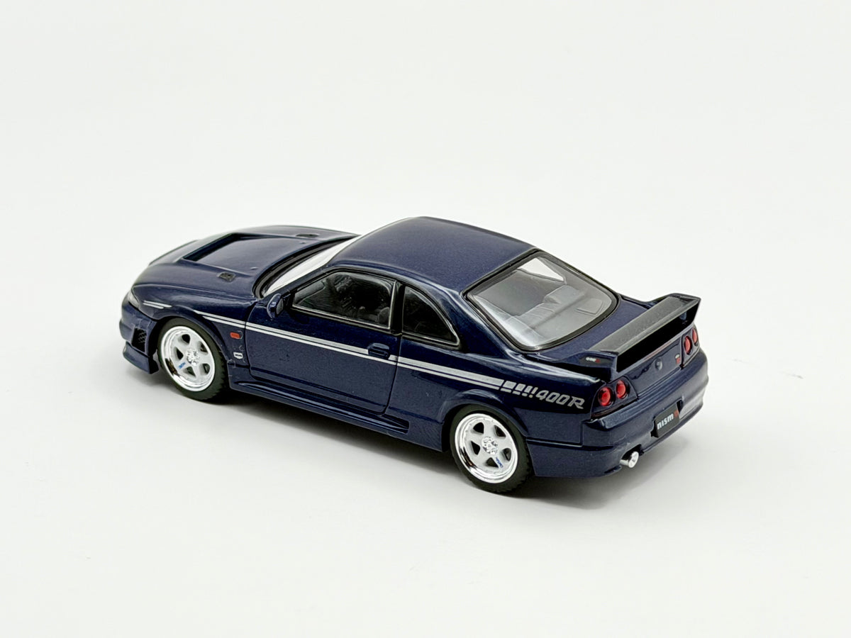 Tomica Limited Vintage 1:64 Nissan 400R Deep Marine Blue LV-N305c