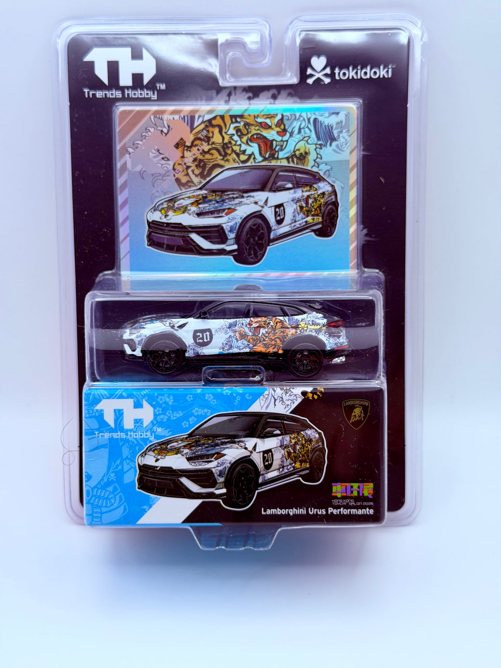 Trends Hobby x tokidoki 1:64 Lamborghini Urus Performante HK Toycar Salon 2026