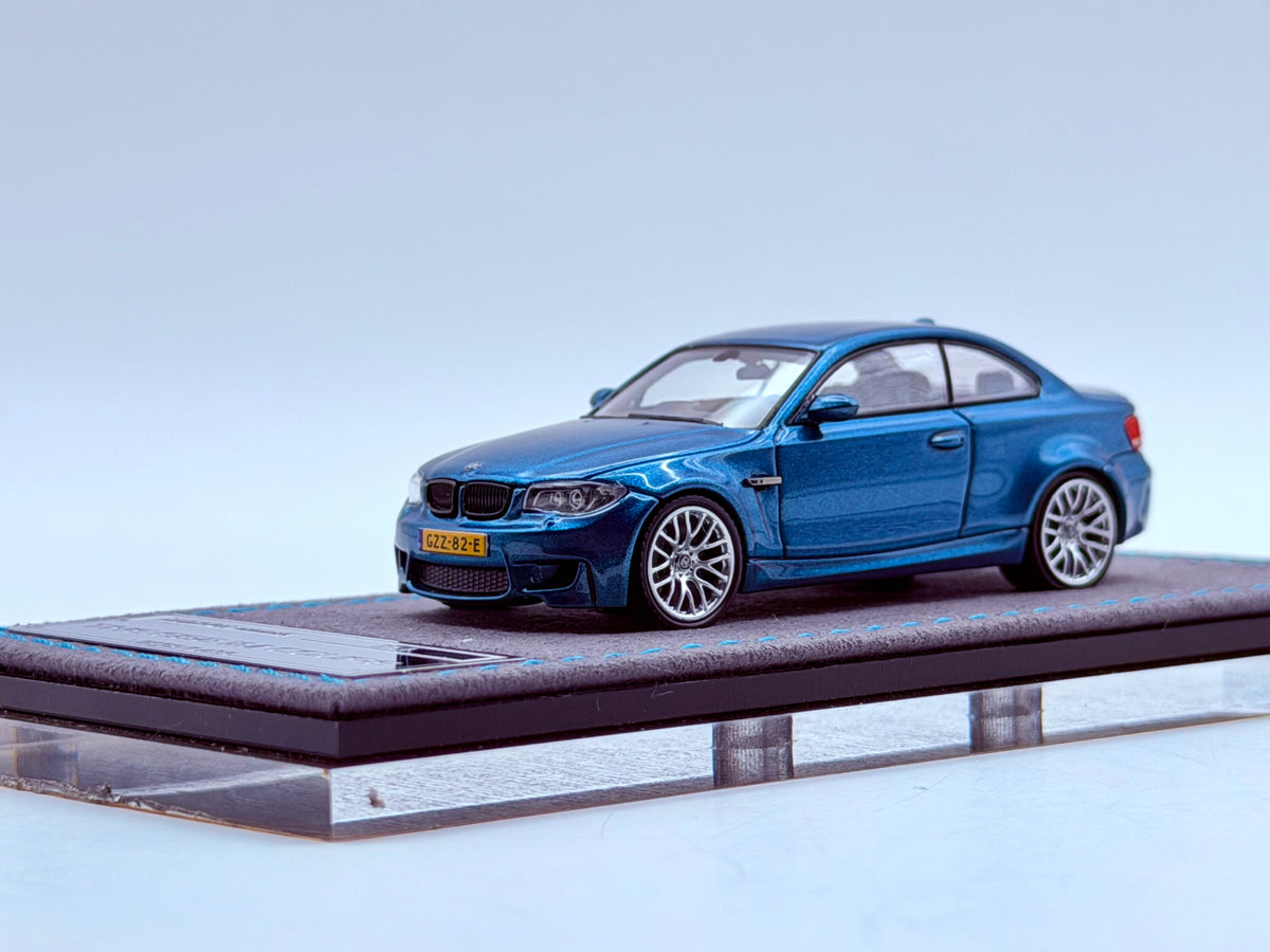 Mortal 1:64 BMW 1M E82 Coupe Long Beach Blue