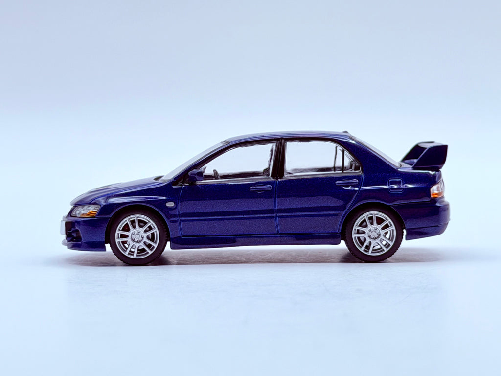 Tomica Limited Vintage 1:64 Mitsubishi Lancer Evolution IX GSR (Blue) 2005 LV-N376b
